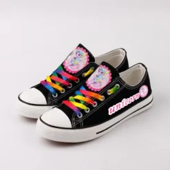 Colorful Unicorn Sneakers -Unicorn Fashion Cute Unicorn Women Girls shoes Canvas shoes Sneakers Printing Casual Shoes 5