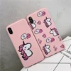 Cute Pink Unicorn Phone Case -Unicorn Fashion Cute loves Pink unicorn phone case For iphone 6 6s 7 8 plus case for iphone