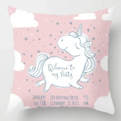 45*45cm Dabbing Unicorn Pillow Case Home Decorative For Sofa -Unicorn Fashion Dabbing Unicorn Pillow Case Bohemia 45 45 Polyester Home Throw Pillows Soft Decorative Cushion Cover For 3