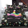 Dark Night Lash Unicorn Bedding Set 2 Dark Night Lash Unicorn Bedding Set -Unicorn Fashion Dark Night Lash Unicorn Bedding Set