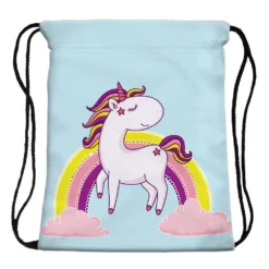 3D Unicorn Fashion Printed Drawstring Bags For Girls -Unicorn Fashion Deanfun 3D Printed Drawstring Bags Unicorn Fashion for Girls School 60109 1