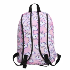 3pcs Unicorn Backpack Shoulder Drawstring Bags For Teenage -Unicorn Fashion Deanfun 3PCS set Women Printed Unicorn Backpack School Bags For Teenage Girls Shoulder Drawstring Bags 2