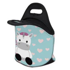 3D Printed Unicorn Lunch Bag -Unicorn Fashion Deanfun Unicorn Lunch Bag 3D Printed Waterpoof Neoprene Kids for School Food Package 73092 1