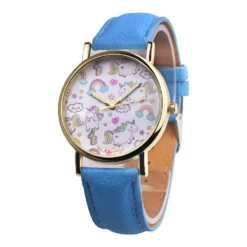 Fashion Cute Unicorn Watch -Unicorn Fashion Fashion Cute Unicorn Animal Watch Women Girl Leather Strap Analog Quartz Watch For Women 3