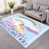 Kid Unicorn GWBD16434 Carpet, Area Rug, Large Floor Mat For Living Room Bedroom Playroom -Unicorn Fashion GWBD16434