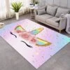 Glittered Unicorn GWBJ14096 Carpet, Area Rug, Large Floor Mat For Living Room Bedroom Playroom 2 Glittered Unicorn GWBJ14096 Carpet, Area Rug, Large Floor Mat For Living Room Bedroom Playroom -Unicorn Fashion GWBJ14096