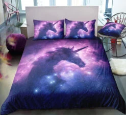 Galaxy Unicorn Bedding Set