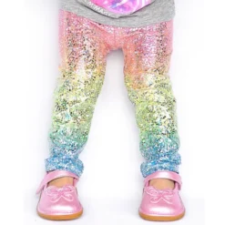Sequin Girls Toddler Leggings