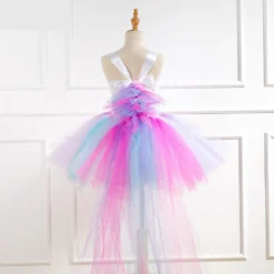 Unicorn Party Girls Dress 13 Unicorn Party Girls Dress -Unicorn Fashion Girls Dress Easter Unicorn Party Girls Dress bandage Kids Costume Wedding Dresses For Toddler fantasy Princess 5