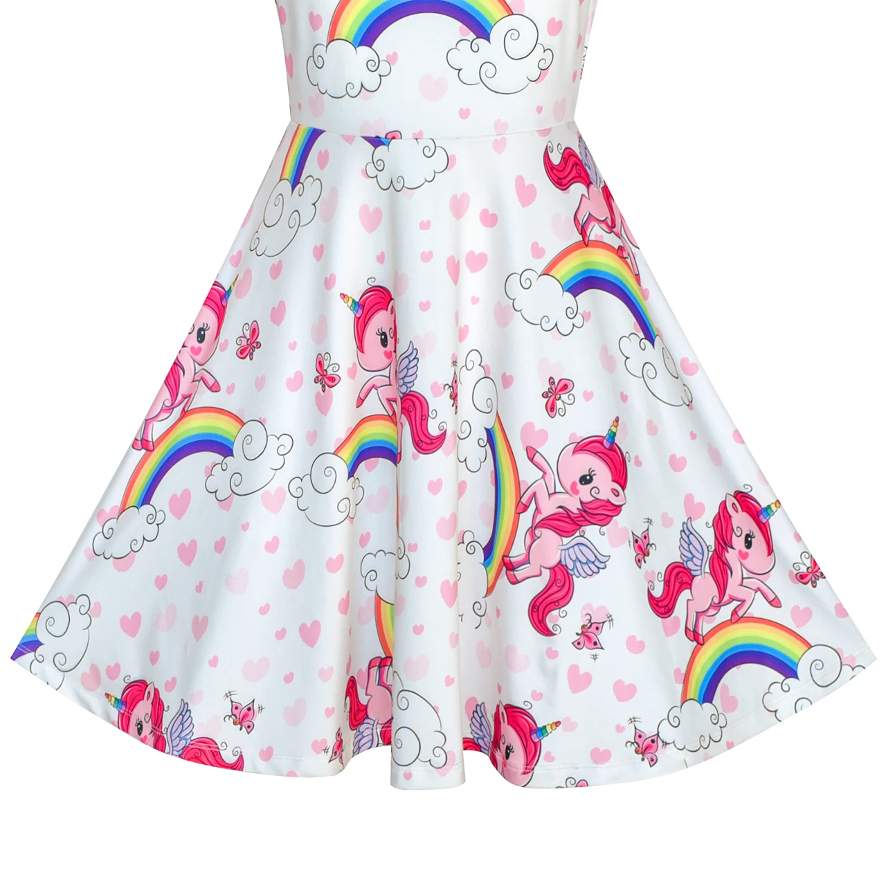 Unicorn Rainbow Long Sleeve Dress 6 Unicorn Rainbow Long Sleeve Dress - Image 4