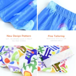 Unicorn Colorful Rainbow Leggings For Girls -Unicorn Fashion Girls Leggings for Outdoor Travel Clothes Girls Pants Student Casual Wear Customizable Stylish Computer Printing For 3