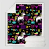 Colorful Unicorn Sherpa Blanket For Kids 2 Colorful Unicorn Sherpa Blanket For Kids -Unicorn Fashion H5255f7dee722434999e6fb42a6c0f6c