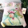 Shining Unicorn Floral Leaf Duvet Covers 2 Shining Unicorn Floral Leaf Duvet Covers -Unicorn Fashion HTB1mLDRbiHrK1Rjy0Flq6AsaFXa7