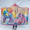 Dreaming Unicorn Hooded Blanket