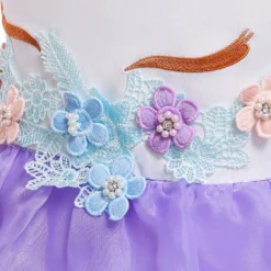 Super Cute Unicorn Dress 10 Super Cute Unicorn Dress -Unicorn Fashion High quality unicorn Girls birthday party evening dresses for girls Unicorn dress flower decoration cake princess 2