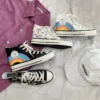 High Top Unicorn Sneakers For Girls -Unicorn Fashion High top Canvas Shoes Female Spring 2019 Korean Version Uzzang Unicorn Rainbow Popular Shoe Plate Shoes