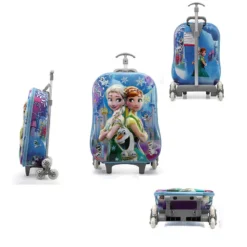Hot 3PCS/set 3D Unicorn Travel Suitcase -Unicorn Fashion Hot 3PCS set 3D Stereo Trolley Case Cute Hello Kitty Anime Kids Travel Suitcase Girl Cartoon 5