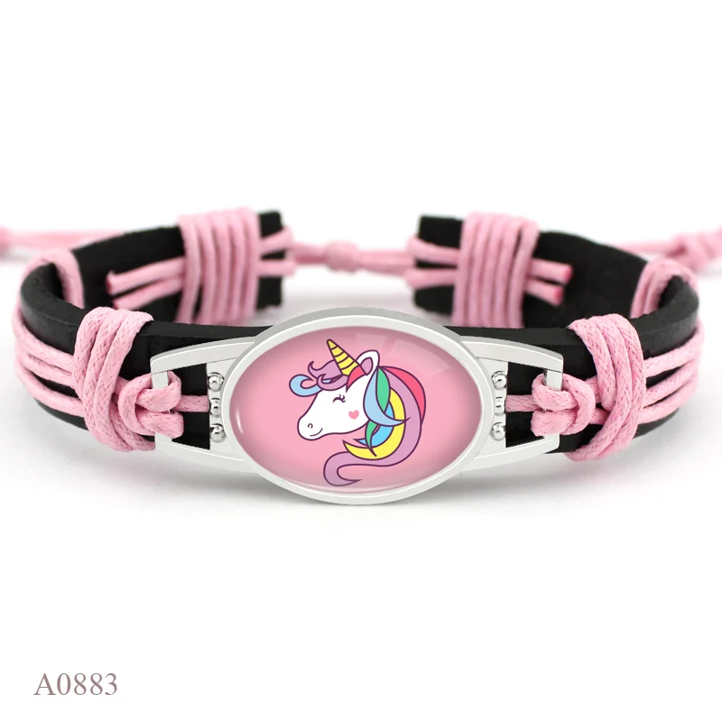 Unicorn Leather Wrap Bracelets 3 Unicorn Leather Wrap Bracelets