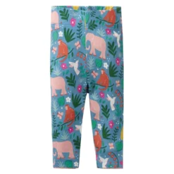 Unicorn Print Leggings For Girls -Unicorn Fashion Jumping Meters Girls Leggings Baby Girls Pants Unicorn Flamingo Animal Print Kids Leggings for Girls Trousers 2