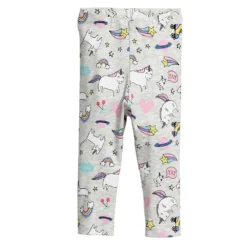 Unicorn Print Leggings For Girls -Unicorn Fashion Jumping Meters Girls Leggings Baby Girls Pants Unicorn Flamingo Animal Print Kids Leggings for Girls Trousers 4