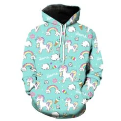 Kid Cute Unicorn Hoodie
