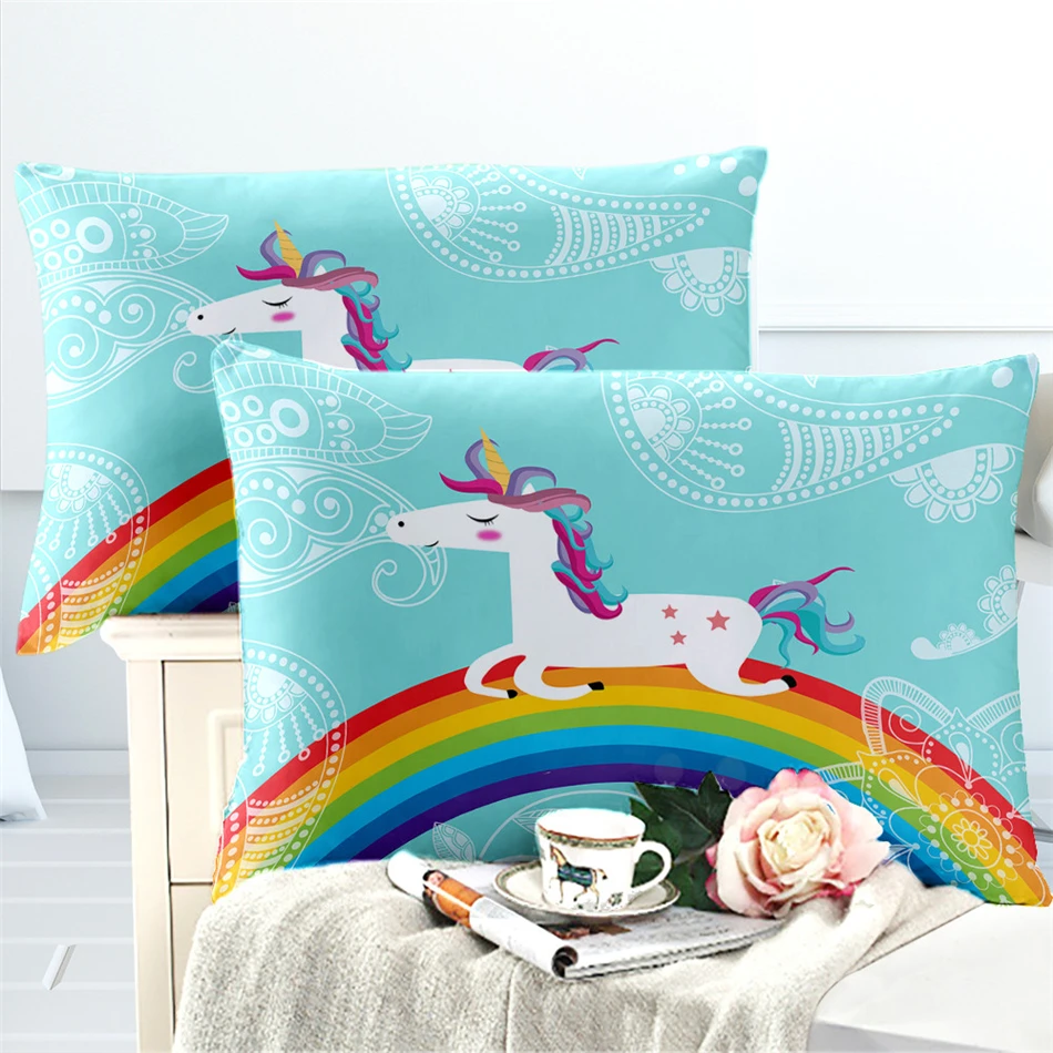Colorful Rainbow Unicorn Bedding Set 8 Colorful Rainbow Unicorn Bedding Set - Image 6
