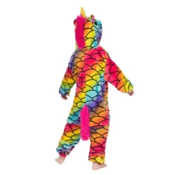 Unicorn Kids Children’s Pajamas Onesies -Unicorn Fashion Kigurumi Children s Pajamas for Boys Girls Unicorn Kids Onesies Animal Winter Warm Pajamas Pegasus Children 3