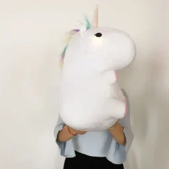 Unicorn Glowing Soft Toy And Slippers