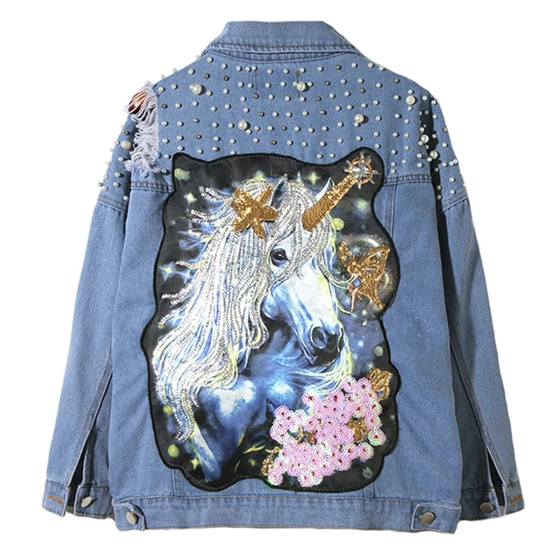 Unicorn Denim Jacket 5 Unicorn Denim Jacket - Image 3