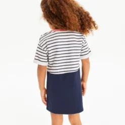 Baby Girls New Fashion Summer Dress Casual Rainbow Unicorn Lined Children Cotton Clothes Soft For Kids 2-7year -Unicorn Fashion Little maven 2022 Baby Girls New Fashion Summer Dress Casual Rainbow Unicorn Lined Children Cotton Clothes 1