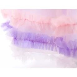 Unicorn Sleeveless Princess Dress -Unicorn Fashion MUABABY Girl Unicorn Dress Sleeveless Layered Princess Costume Children Birthday Party Unicornio Cosplay Fancy Ball Gown 2