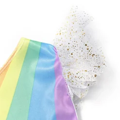 Unicorn Rainbow Sequin Tutu Dress -Unicorn Fashion MUABABY Girl Unicorn Dress Up Kids Summer Rainbow Sequin Party Tutu Dress Girls Pageant Tulle Cosplay 1