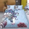 Blue Mandala Unicorn Bedding Set -Unicorn Fashion Mandala Unicorn Bedding