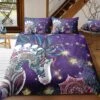 Mysterious Mandala Unicorn Bedding Set 2 Mysterious Mandala Unicorn Bedding Set -Unicorn Fashion Mysterious Mandala Unicorn Bedding Set