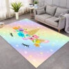 Star And Unicorn Face Themed Large Rug -Unicorn Fashion Neon Ice Cream Unicorn Themed Large Rug Copy 24