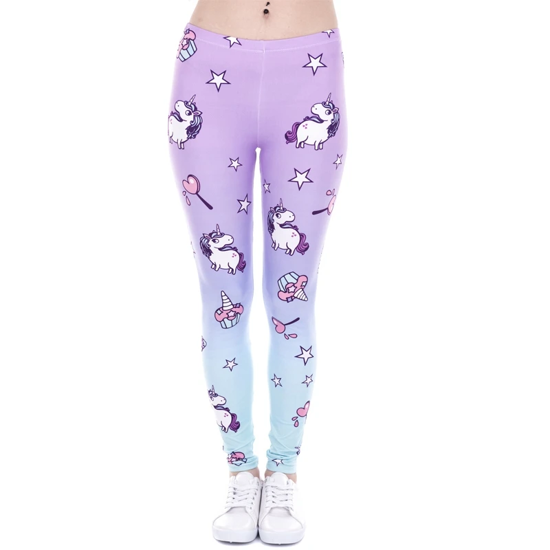 Unicorn Sweets Women Leggings 4 Unicorn Sweets Women Leggings - Image 2