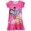 Summer Unicorn Girls Pajamas Dress 1 Summer Unicorn Girls Pajamas Dress -Unicorn Fashion New Hot Sale My Baby Girls Pajamas Dress Children Girl Little Pony Dresses Cartoon Unicorn Costume