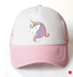 Pastel Pink Unicorn Cap