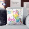 Personalized Unicorn Belief Pillow -Unicorn Fashion Personalized 3D Unicorn Pillow 1