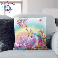 Personalized 3D Unicorn Pillow