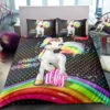 Personalized Custom Colorful Unicorn Bedding Set -Unicorn Fashion Personalized Colorful Unicorn Bedding Set