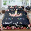 Personalized Custom Sweet Unicorn Bedding Set -Unicorn Fashion Personalized Sweet Unicorn Bedding Set