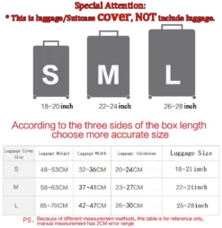 Pink Unicorn Luggage Protective Covers -Unicorn Fashion Pink Small Cartoon Unicorn Luggage Protective Covers For Travel 18 to 28 Inch Suitcase Cover High 5