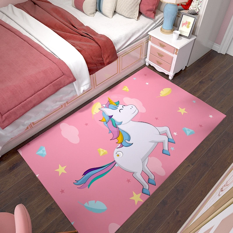 Pink Rainbow Unicorn Carpet Series 5 Pink Rainbow Unicorn Carpet Series - Image 3