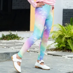 Rainbow Unicorn Children Leggings