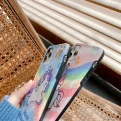 Rainbow Unicorn Protective IPhone Cases -Unicorn Fashion Rainbow Unicorn Protective iPhone Cases 4