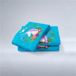 Sky Blue Unicorn Bedding Set 13 Sky Blue Unicorn Bedding Set -Unicorn Fashion Sky Blue Bedding Set Unicorn Duvet Cover Set Colorful Cartoon Flowers Print Bed Cover Polyester Bedclothes 5