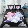 Sparkling Clouds Unicorn Bedding Set -Unicorn Fashion Sparkling Clouds Unicorn Bedding Set