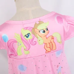 Unicorn Baby Girls Lace Dresses -Unicorn Fashion Summer Baby Girls Lace Dresses Girl Clothes Child s Princess Dress My Little Poli Cotton Dress 2