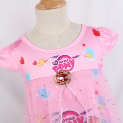 Unicorn Baby Girls Lace Dresses -Unicorn Fashion Summer Baby Girls Lace Dresses Girl Clothes Child s Princess Dress My Little Poli Cotton Dress 3